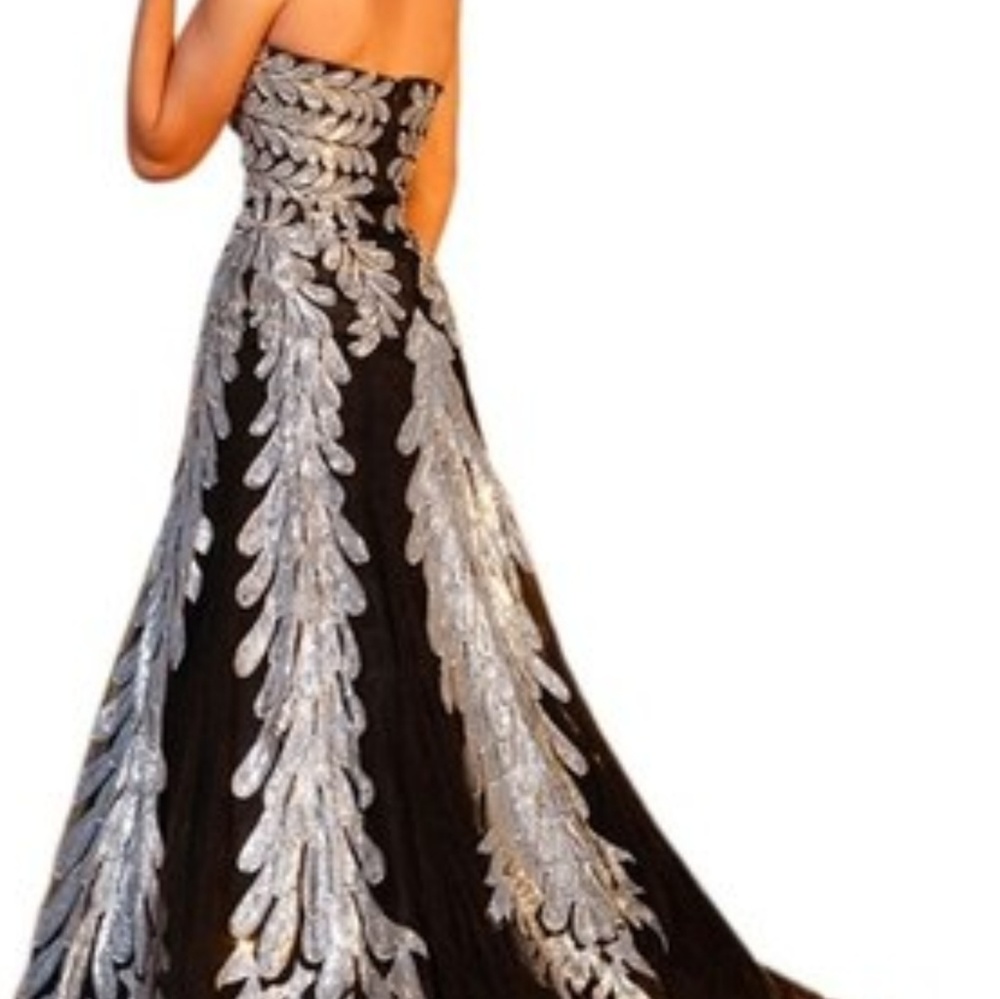 MNM couture fancy evening /prom dress - Picture 2 of 7